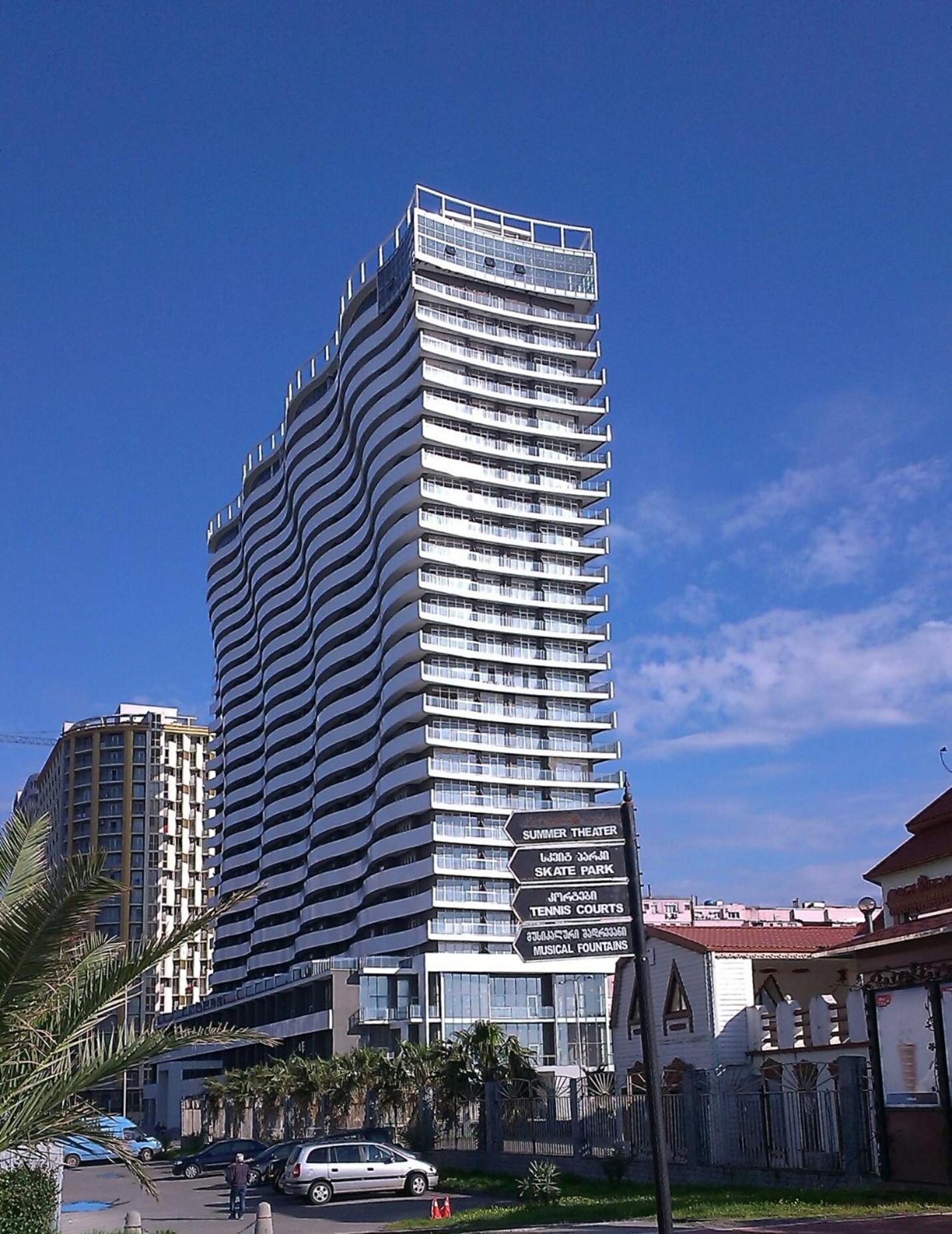 Пентхаус Apart Del Mar С Панорамным Видом Batumi Exteriör bild